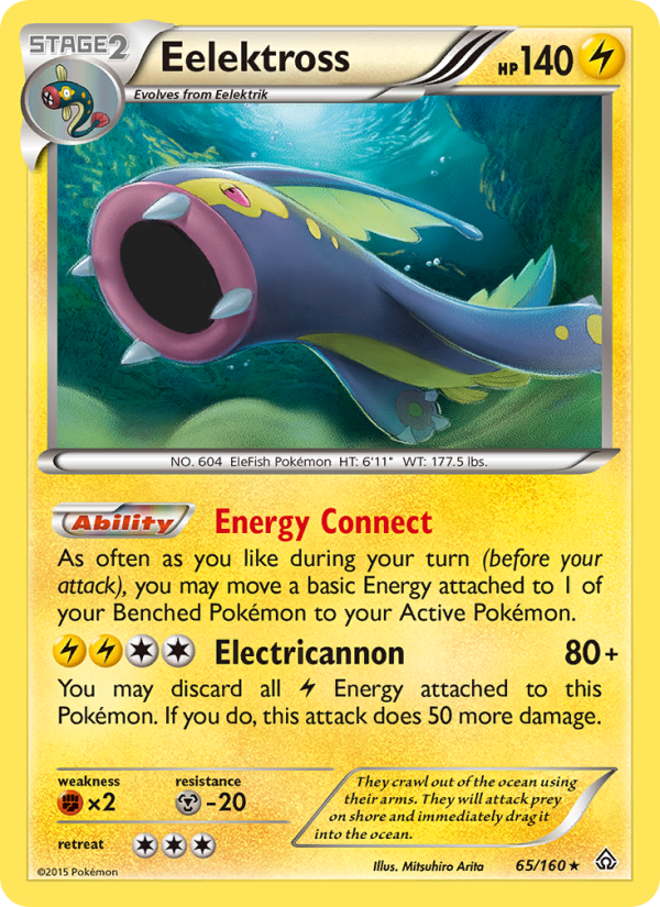 Eelektross - Pokémon TCG Card