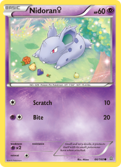 Nidoran♀ - pokemon TCG Card
