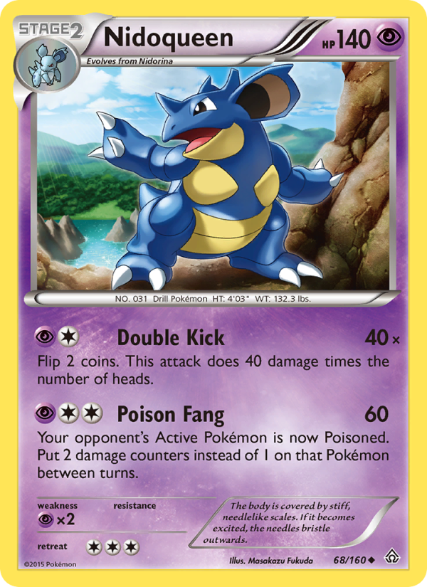 Nidoqueen - Pokémon TCG Card