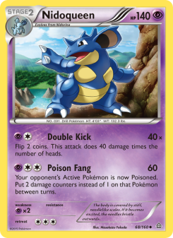 Nidoqueen - pokemon TCG Card