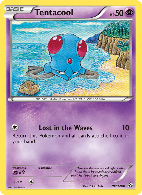 Tentacool - Pokémon TCG Card
