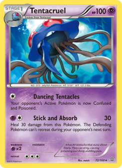 Tentacruel - pokemon TCG Card