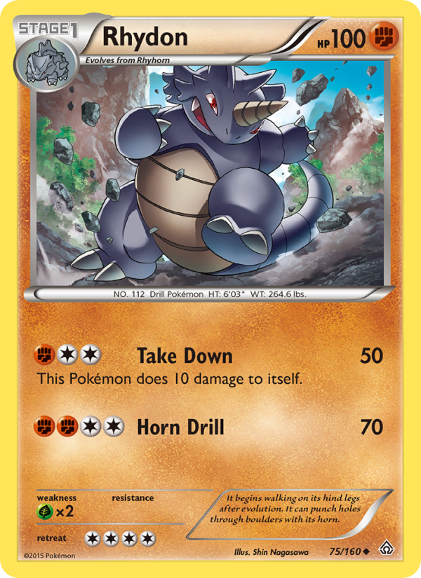 Rhydon - Pokémon TCG Card