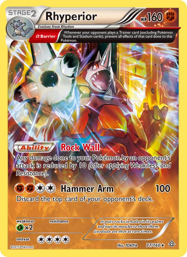 Rhyperior - Pokémon TCG Card
