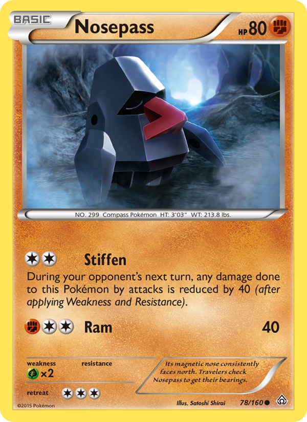 Nosepass - Pokémon TCG Card
