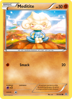 Meditite - pokemon TCG Card
