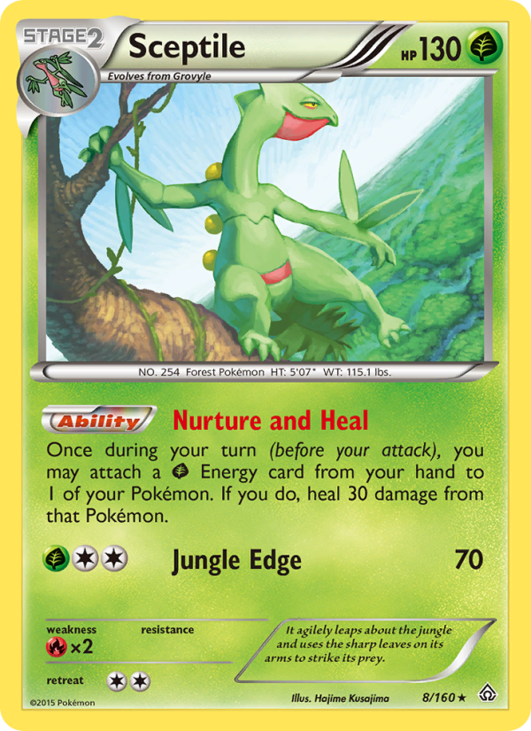 Sceptile - Pokémon TCG Card