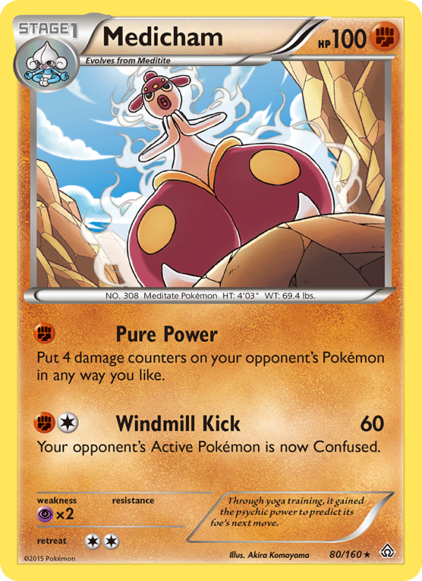 Medicham - Pokémon TCG Card