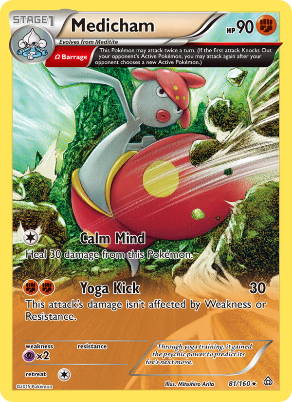 Medicham - Pokémon TCG Card
