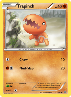 Trapinch - pokemon TCG Card