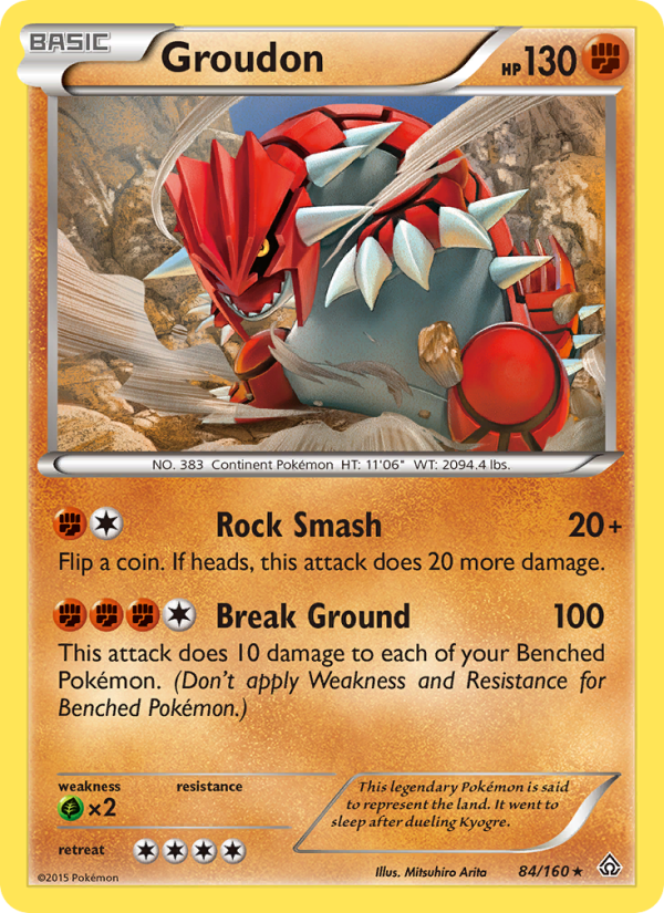 Groudon - Pokémon TCG Card