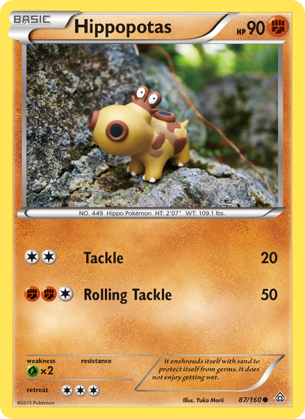 Hippopotas - Pokémon TCG Card