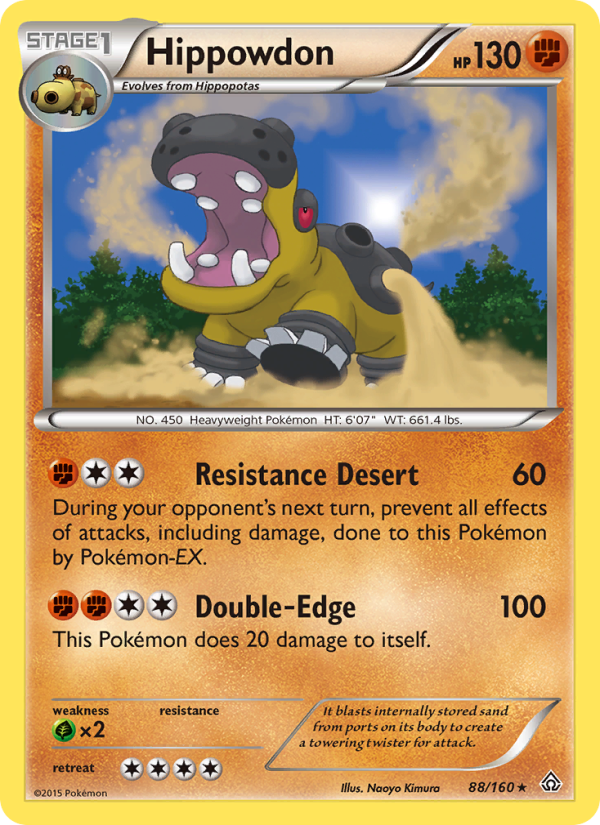 Hippowdon - Pokémon TCG Card