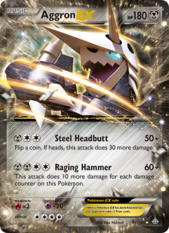 Aggron EX - pokemon TCG Card