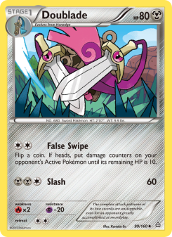 Doublade - pokemon TCG Card