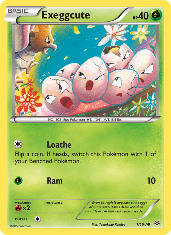 Exeggcute - Pokémon TCG Card