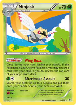 Ninjask - pokemon TCG Card