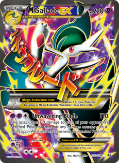 M Gallade EX - pokemon TCG Card