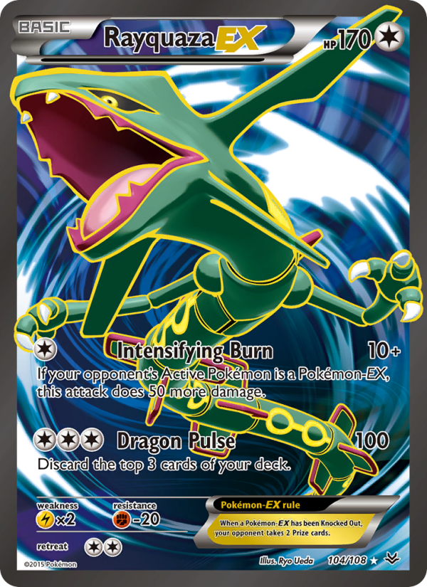 Rayquaza EX - Pokémon TCG Card