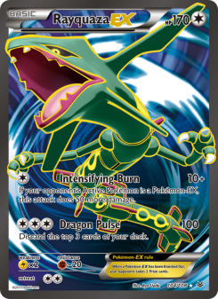 Rayquaza EX - pokemon TCG Card