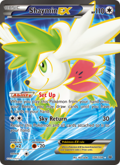 Shaymin EX - pokemon TCG Card