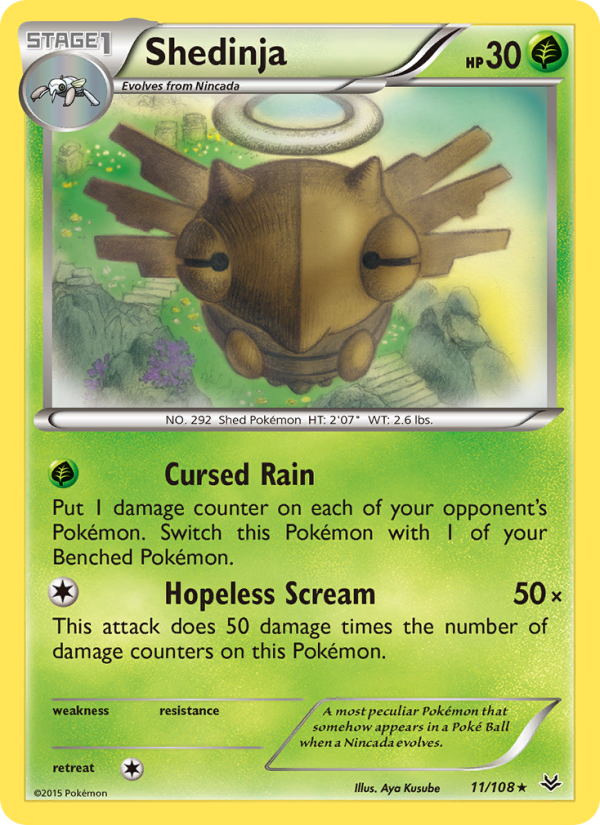 Shedinja - Pokémon TCG Card