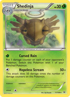 Shedinja - pokemon TCG Card