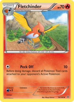 Fletchinder - pokemon TCG Card