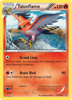 Talonflame - pokemon TCG Card