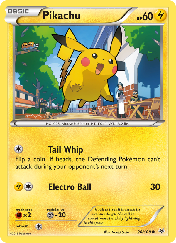 Pikachu - Pokémon TCG Card
