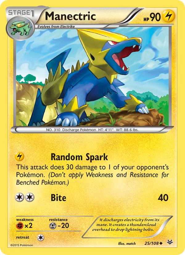 Manectric - Pokémon TCG Card