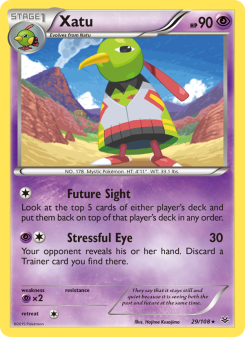 Xatu - pokemon TCG Card
