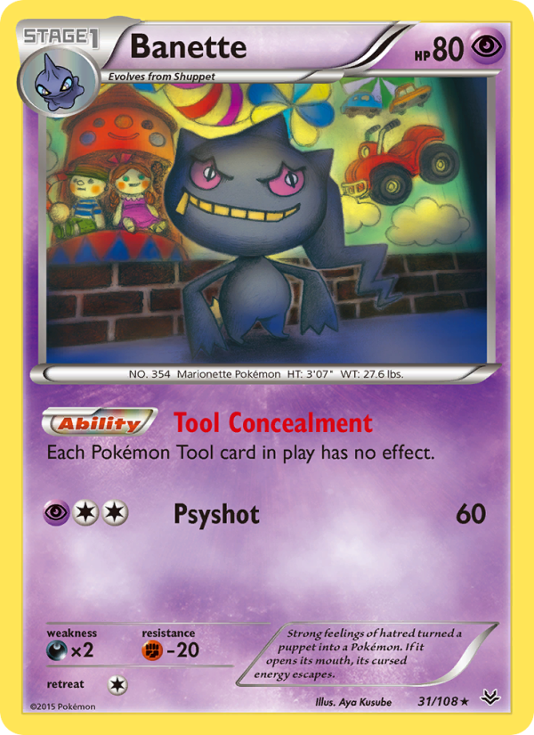 Banette - Pokémon TCG Card