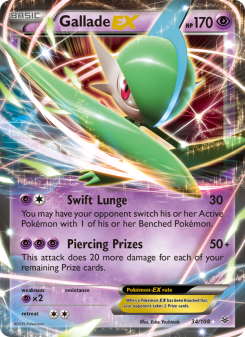 Gallade EX - pokemon TCG Card