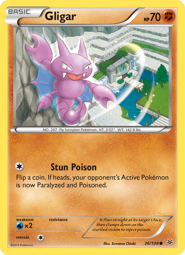 Gligar - Pokémon TCG Card