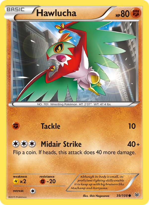 Hawlucha - Pokémon TCG Card