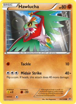 Hawlucha - pokemon TCG Card
