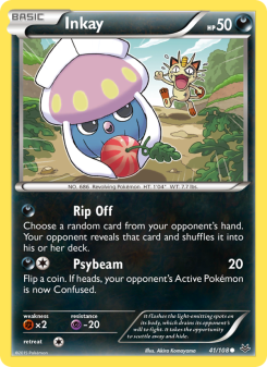 Inkay - pokemon TCG Card