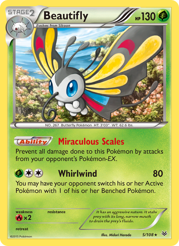 Beautifly - Pokémon TCG Card