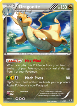Dragonite - pokemon TCG Card