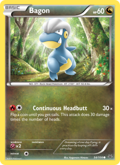 Bagon - pokemon TCG Card