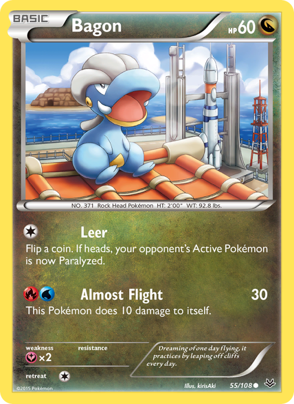 Bagon - Pokémon TCG Card