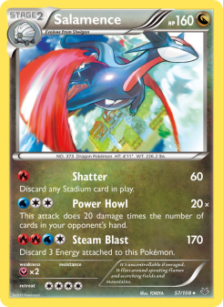 Salamence - pokemon TCG Card
