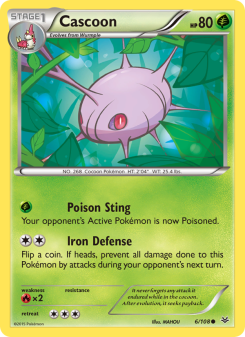Cascoon - pokemon TCG Card