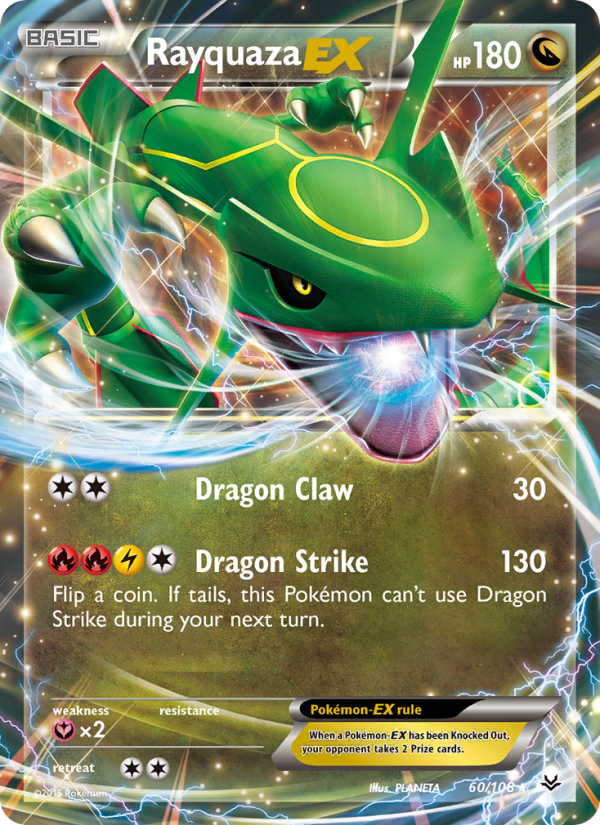 Rayquaza EX - Pokémon TCG Card