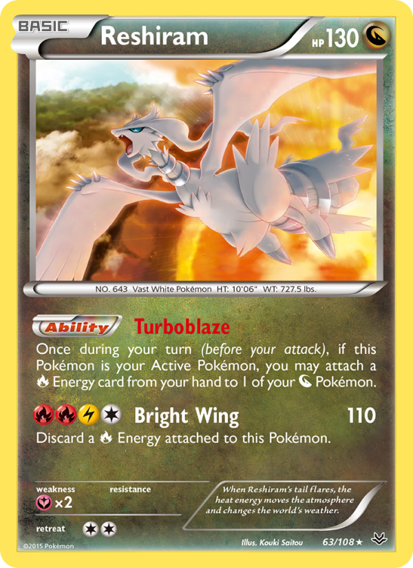Reshiram - Pokémon TCG Card