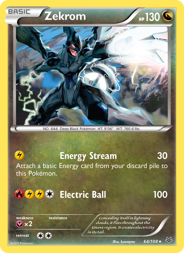 Zekrom - Pokémon TCG Card