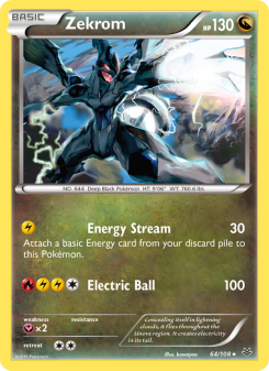 Zekrom - pokemon TCG Card