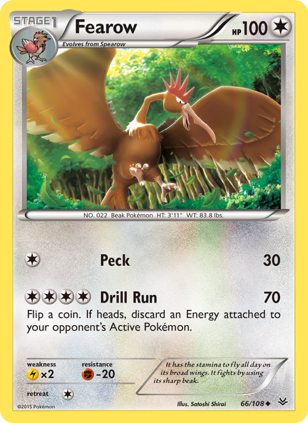 Fearow - Pokémon TCG Card