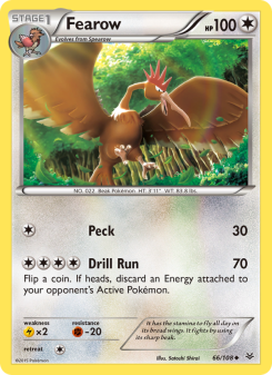 Fearow - pokemon TCG Card